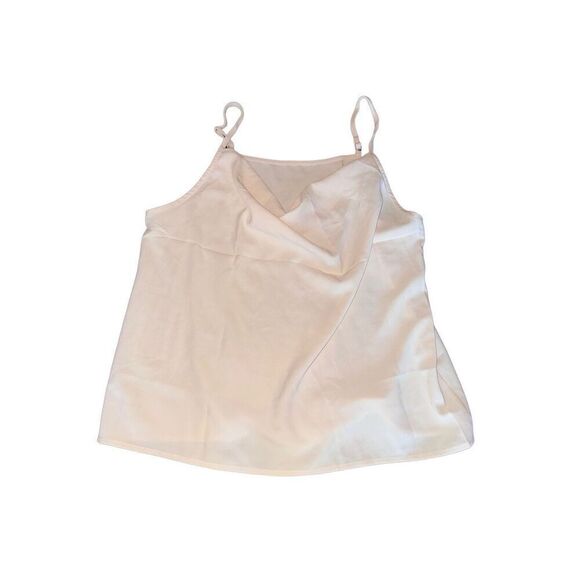 Cream drape neck camisole size Medium - Picture 1 of 5